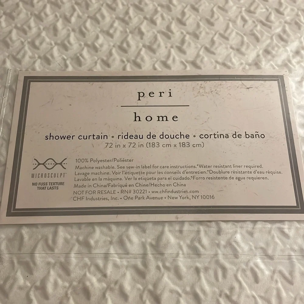 ⭐️ NEW Shower Curtain by Peri Home